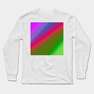 red blue green texture art Long Sleeve T-Shirt